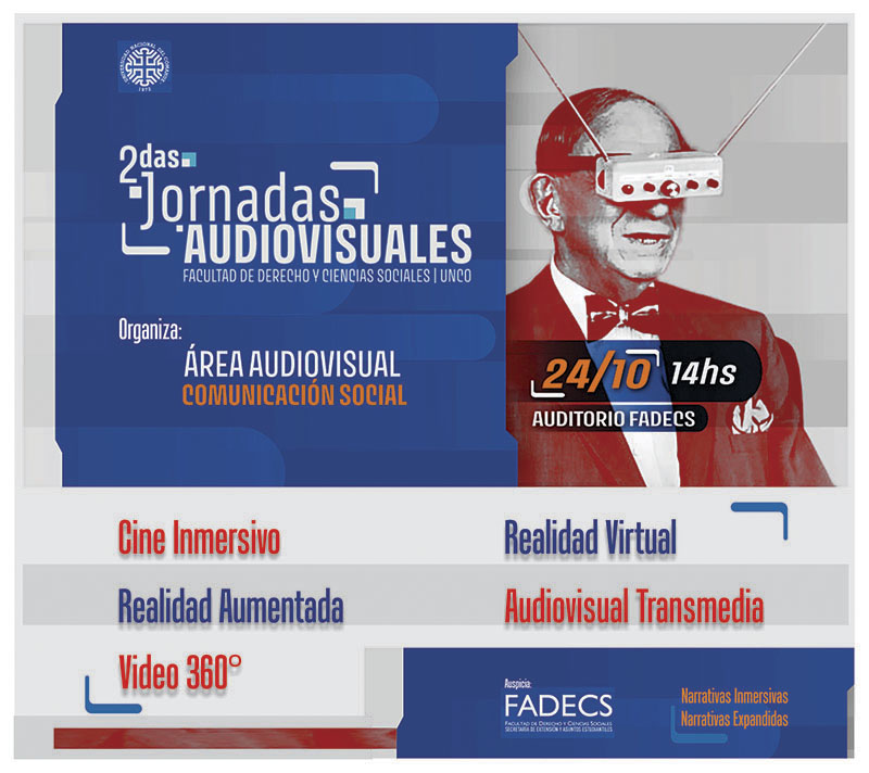 II JORNADAS AUDIOVISUALES EN LA FADECS DE GENERAL ROCA